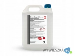 PŁYN DO ODKAŻANIA POWIERZCHNI ALK.75% 5l COVSEPT2