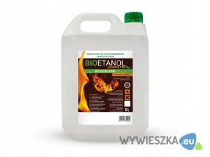 Biopaliwo biokominek bioetanol bezzapachowe 5L