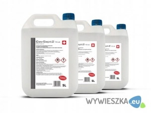 Płyn do dezynfekcji powierzchni CovSept2  alk.75% 15L