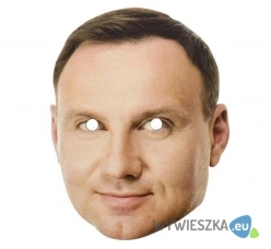 Maska na halloween  Andrzej Duda