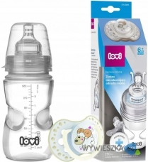 LOVI Zestaw Butelka Medical+ smoczek 3-6m+