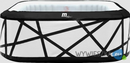 Przenośne dmuchane spa jacuzzi podgrzewane 40C - 6 osobowe MSPA