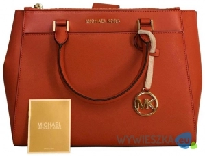 Torba skórzana Adrienne - Michael Kors