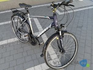 Rower Męski GIANT, Osprzęt Shimano Deore, LED, Rama ALU Jak Nowy!!!