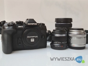 Olympus OM-D E-M1 MarkII + obiektywy + lampa + nadajnik