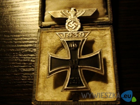 Złote Niemcy krzyż odznaczenie medal odznaka Adolf Hitler SS Rzesza