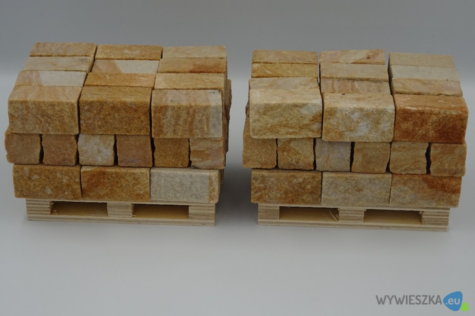 żółty kamień murowy