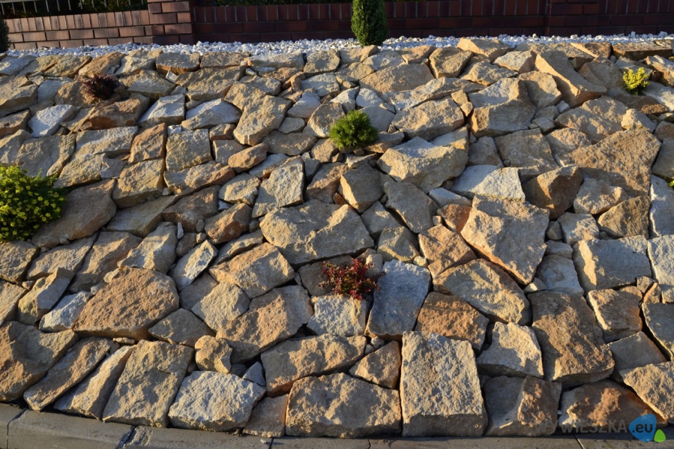 płaski kamień ogrodowy